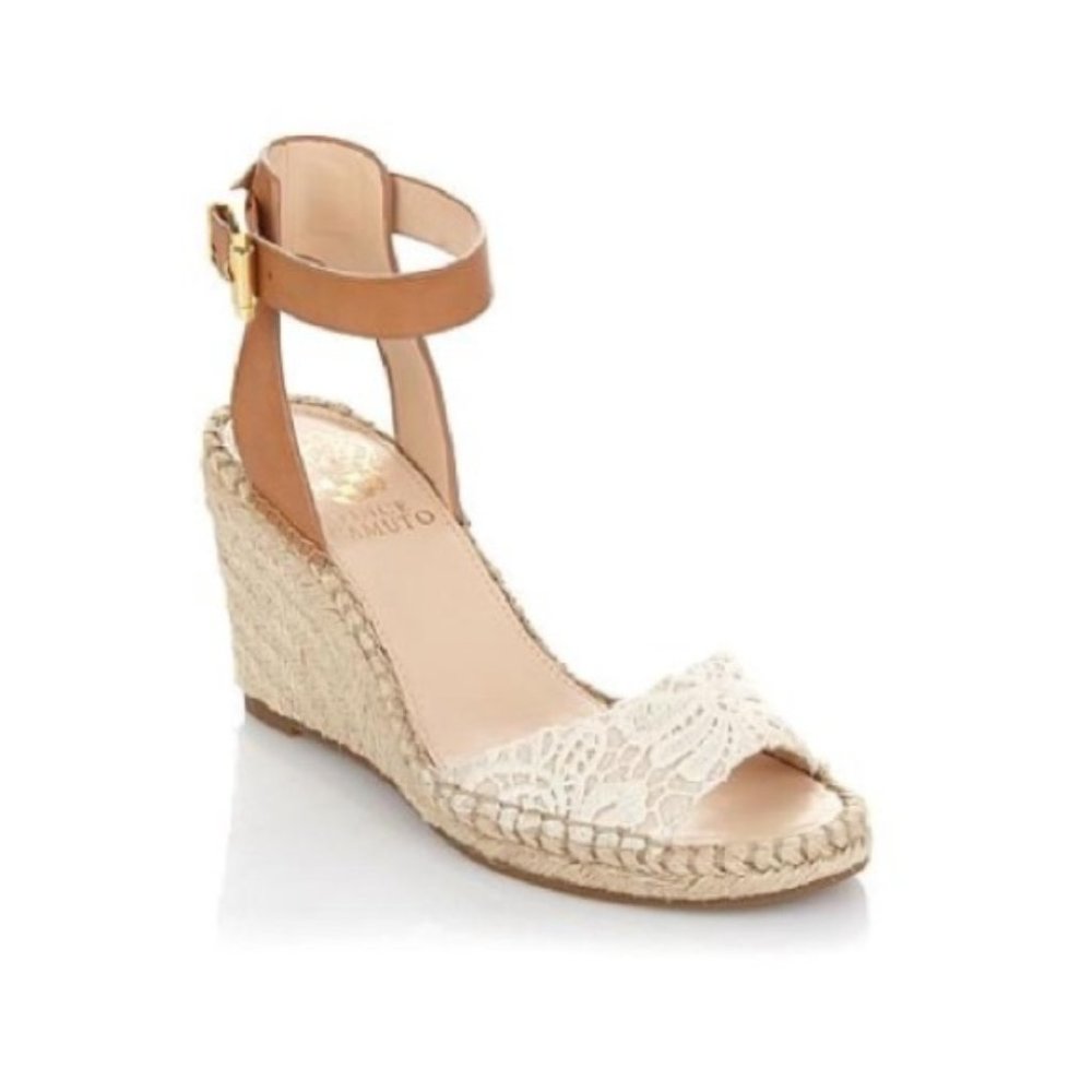 Vince Camuto Women Heel Wedge Shoes Open Toe VP-Te - Picture 2 of 13